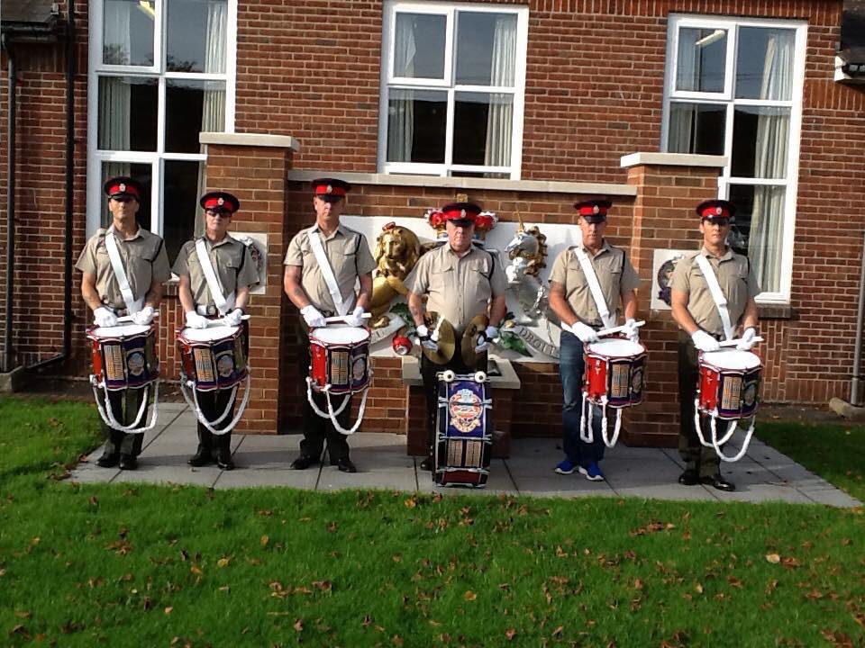 Queen's Regiment corps of drums